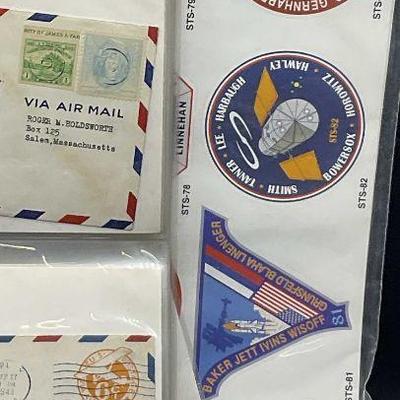 Grp Lot 50+ Space Motif Stamps & Ephemera
