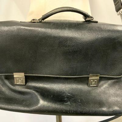 LAMBERTSON TRUEX Pebbled Leather Crossbody Bag
