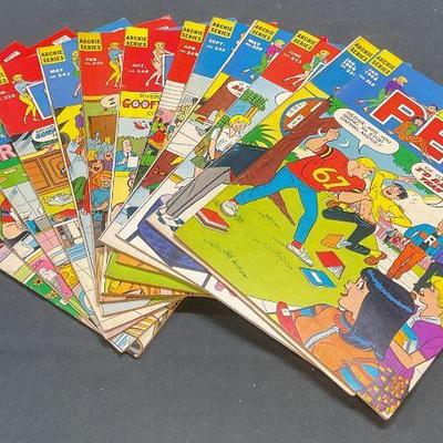 Group Lot Archie Series Comic Books, 1968
