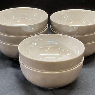 Set 8 Swid Powell Porcelain Luster Bowls
