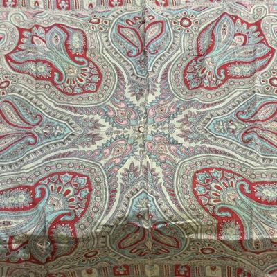 Cotton Paisley Detailed Scarf
