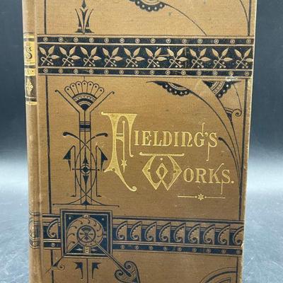 WORKS of HENRY FIELDING Illustrated Antique Book

