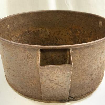 Antq Copper Bottom Skimming Pot w/ Low Spout
