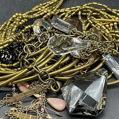 Jewelry Makers Group Lot, Necklace Pieces +
