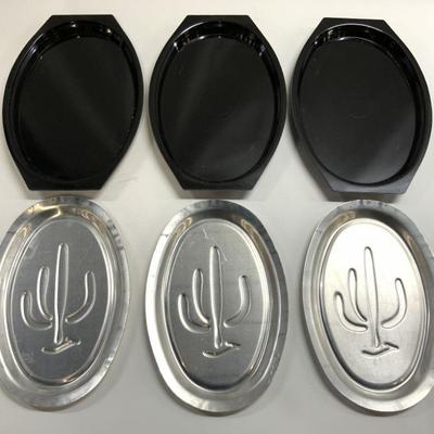 NORDIC WARE Set 3 Serving Trays W Orig Box
