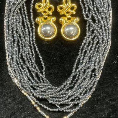 Lot 3 Vintage Sterling Silver Necklace, Italy +
