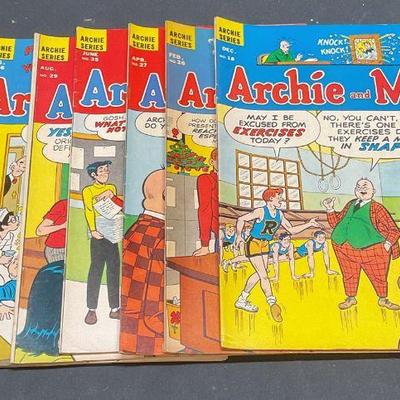 Group Lot Archie Series Comic Books 1967
