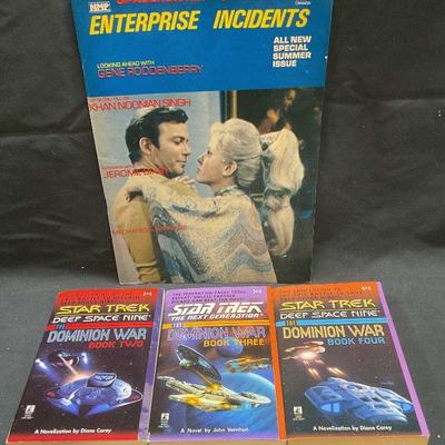 Lot Star Trek Books, Enterprise Incidents 1983-98
