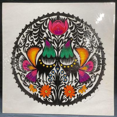 Sgn Bestecka Wycinanka Rooster Paper Cut Out
