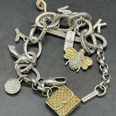 KENNETH COLE KCNY Chunky Metal Charm Bracelet
