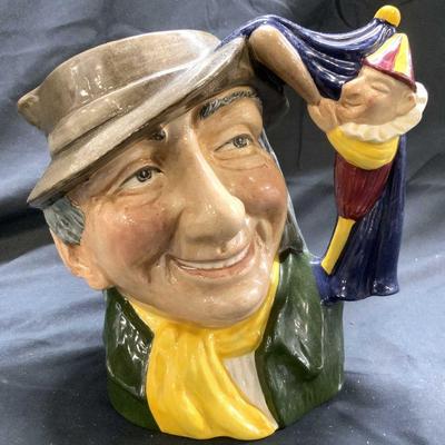 ROYAL DOULTON Punch & Judy Man Pitcher
