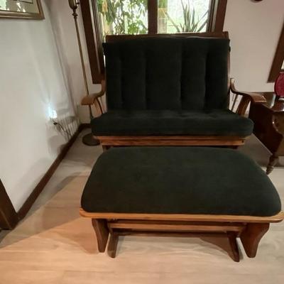 Dual Glider and Ottoman