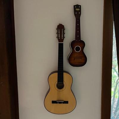 Guitar and ukulele