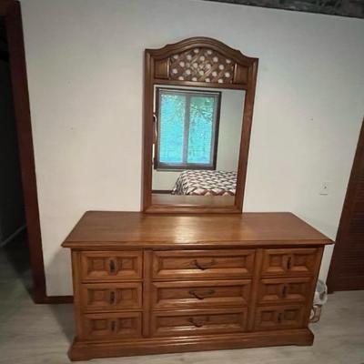 Double Dresser by Dixie Furniture