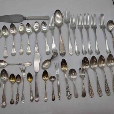 Assortment Of Sterling Silver Flatware 