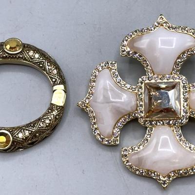 Heidi Daus And Akkad Brooch Collection 