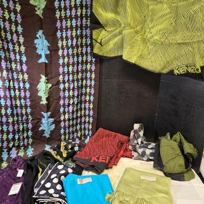 Pashmina, Kenzo, Saks 5th Ave Fashion Scarves 