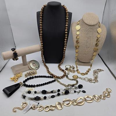 Heidi Daus Designer Necklace, Costume Jewelry Lot