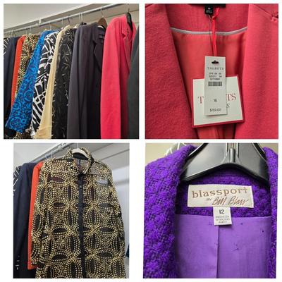 Designer Jackets Dana Buchman, Talbots, Silk