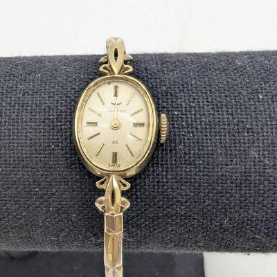 Vintage Waltham 14K Gold Ladies Watch
