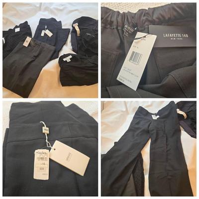 6 Pair Designer Pants Armani, Lafayette 148 +