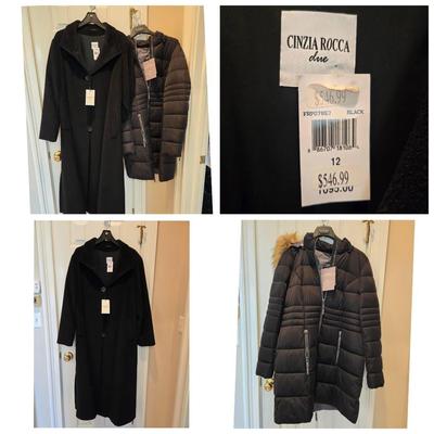 2 Ladie's Coats NWT Nuage, Cinzia Rocca