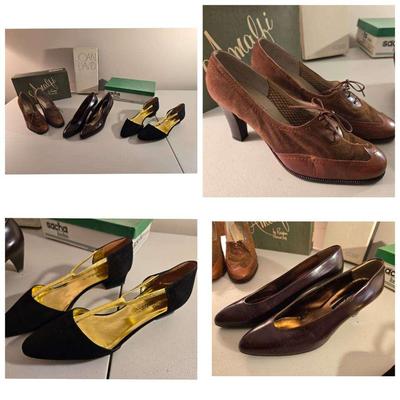 3 Pair Vintage Designer Shoes: Amalfi, Sacha