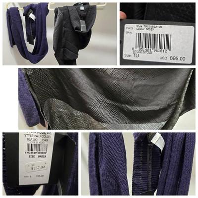 Giorgio Armani & Les Copains Scarves NWT