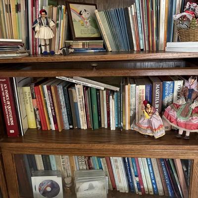 Bookcases sold, books still available 