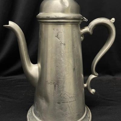 "Jostens" Pewter Coffee Pot