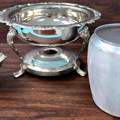 Silver-plated Chafing Dish and More
