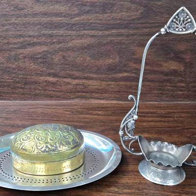 "Hartford" Silver-plated Basket Holder and More