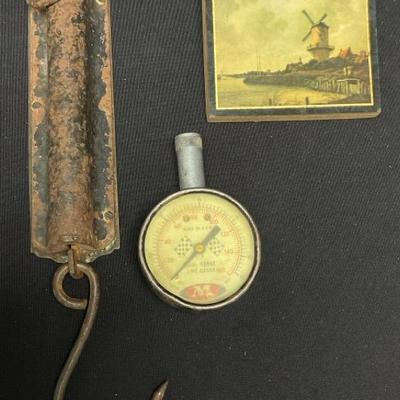 Antique Tire Gauge and More