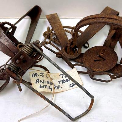 Antique “Oneida Victor” Animal Spring Traps