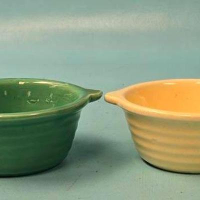 "Bauer Pottery" Lug Bowls