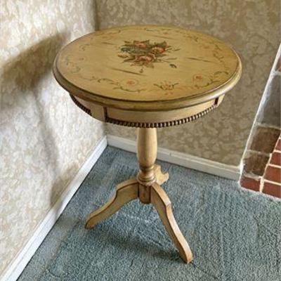 Vintage Pedestal Side Table .jpg