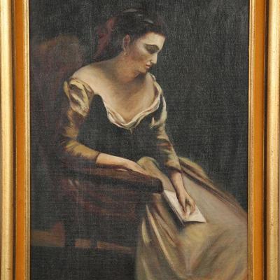 Louisa Darger painting