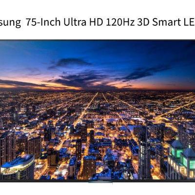 75" Samsung TV