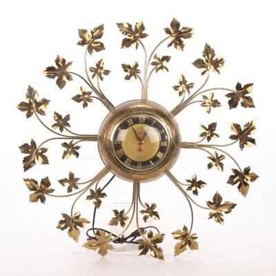 United MCM leaf clock
