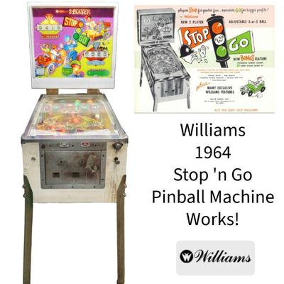 Williams 1964 Stop 'n Go Pinball Machine
