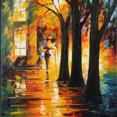 Leonid Afremov oil painting