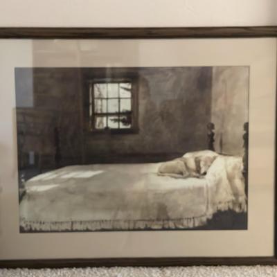 Master Bedroom By Andrew Wyeth Print 