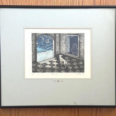 A/P Print From Amy Adshead “Apparition” 1998