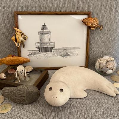 Spring Point Lighthouse Signed & Collectables 