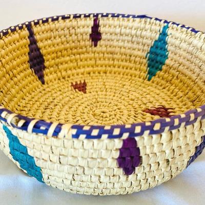 Coiled Woven Basket