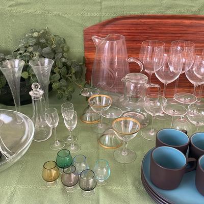 Glassware Table Set  