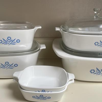 Cornflower Corningware 