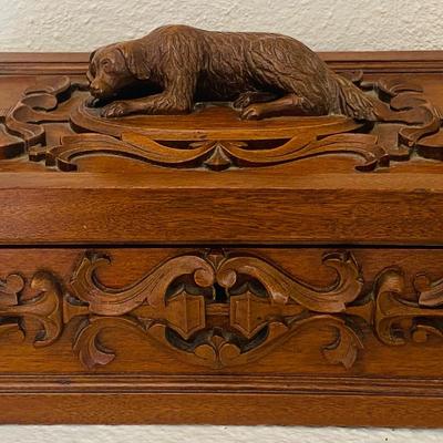 Vintage Hand Carved Box