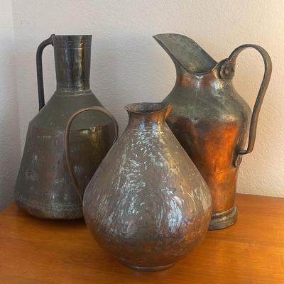 Brass Pitchers 