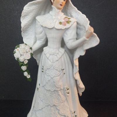 Vintage Lenox "The Centennial Bride" Bisque Porcelain Figurine - 8½" Tall